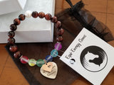 Equi-Energy Gems "Rainbow Bridge" Bracelet