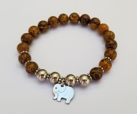 Energy Gems Elephant Strength Bracelet